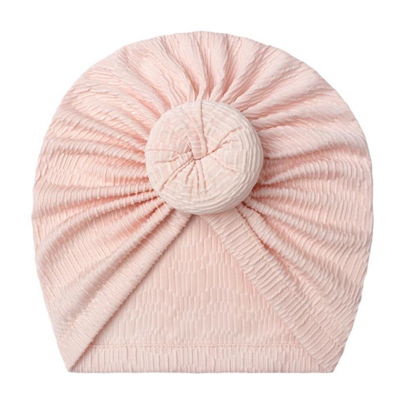 

New baby donut mesh headscarf hat cute donut pullover hat soft and comfortable baby hat