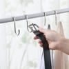 Over Cabinet Metal Double Hook for Closet Door Hook Heavy Duty Kitchen Cabinet Wardrobe Bathroom Dorm