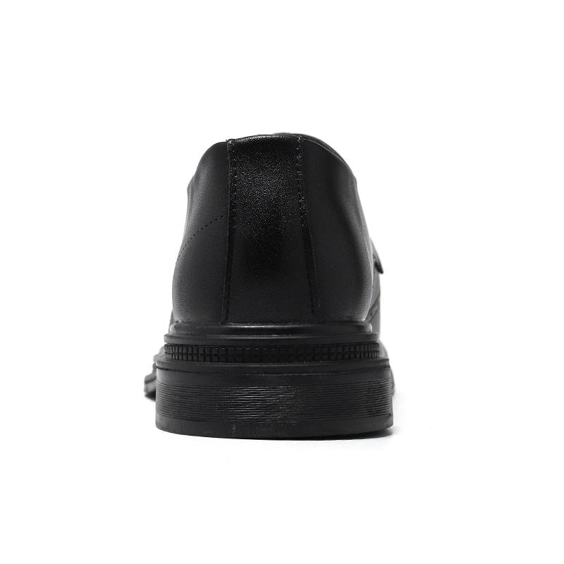 Leather Casual Shoes Men Loafers Luxury Design Slip On Male Dress Shoes Leisure Style Big Size Good Wear-resistant Sole