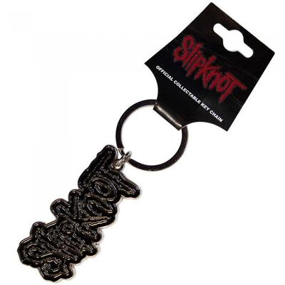 Bordered Logo Keyring