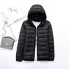 Damen Leichte Daunenjacke mit Kapuze - Winterkollektion, Übergröße verfügbar