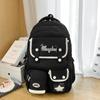 Soft Sister Small Fresh Schoolbag Korean College Style Backpack Multi-compartment Design Sense Female Junior High School Student Solid Color Backpack