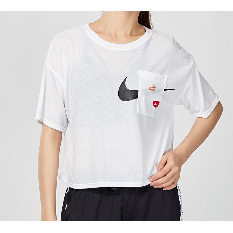 Nike As W Nk S/S Top Gx Icnclsh Loose Short Sleeve T-Shirt Women Tops White CJ3481-100
