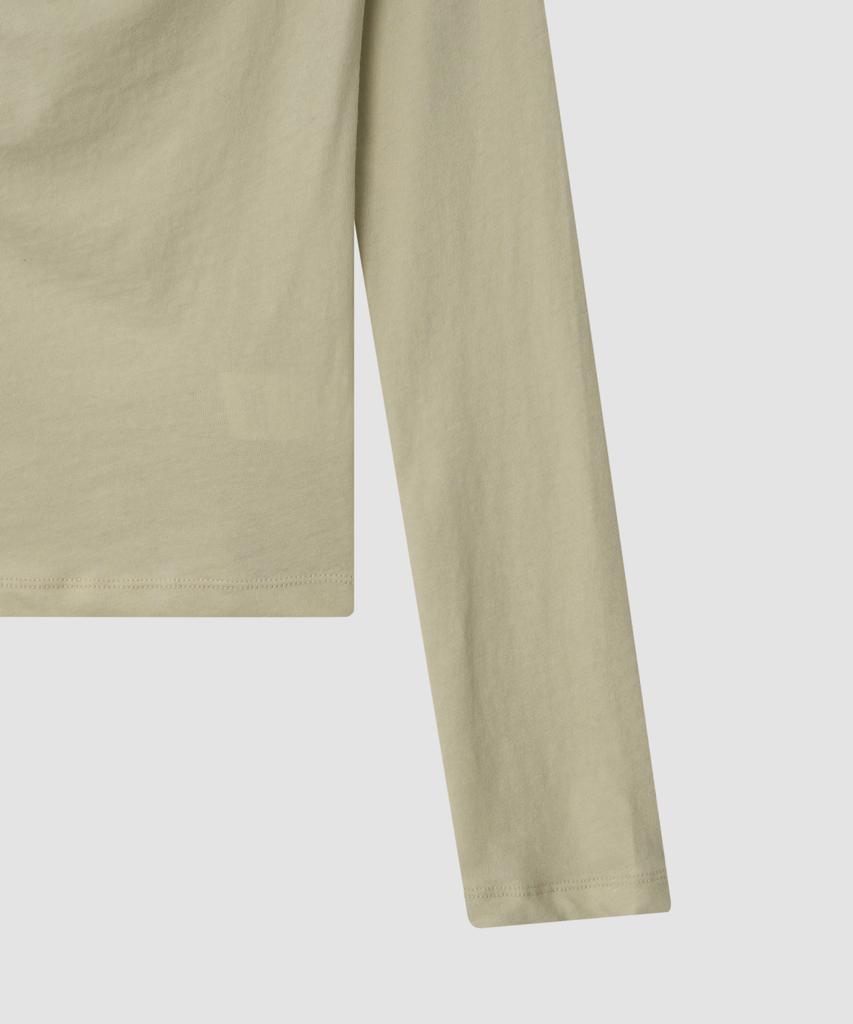Deolil Flow Cotton Drape T_Beige