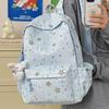 Student Schoolbag Women Star Printed Backpack