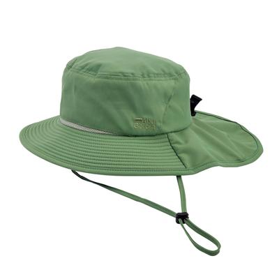 Abu Garcia Piedzīvojumu cepure 2, salvijzaļa, viena izmēra (59 cm) Ūdeni atgrūdošs, salokāms