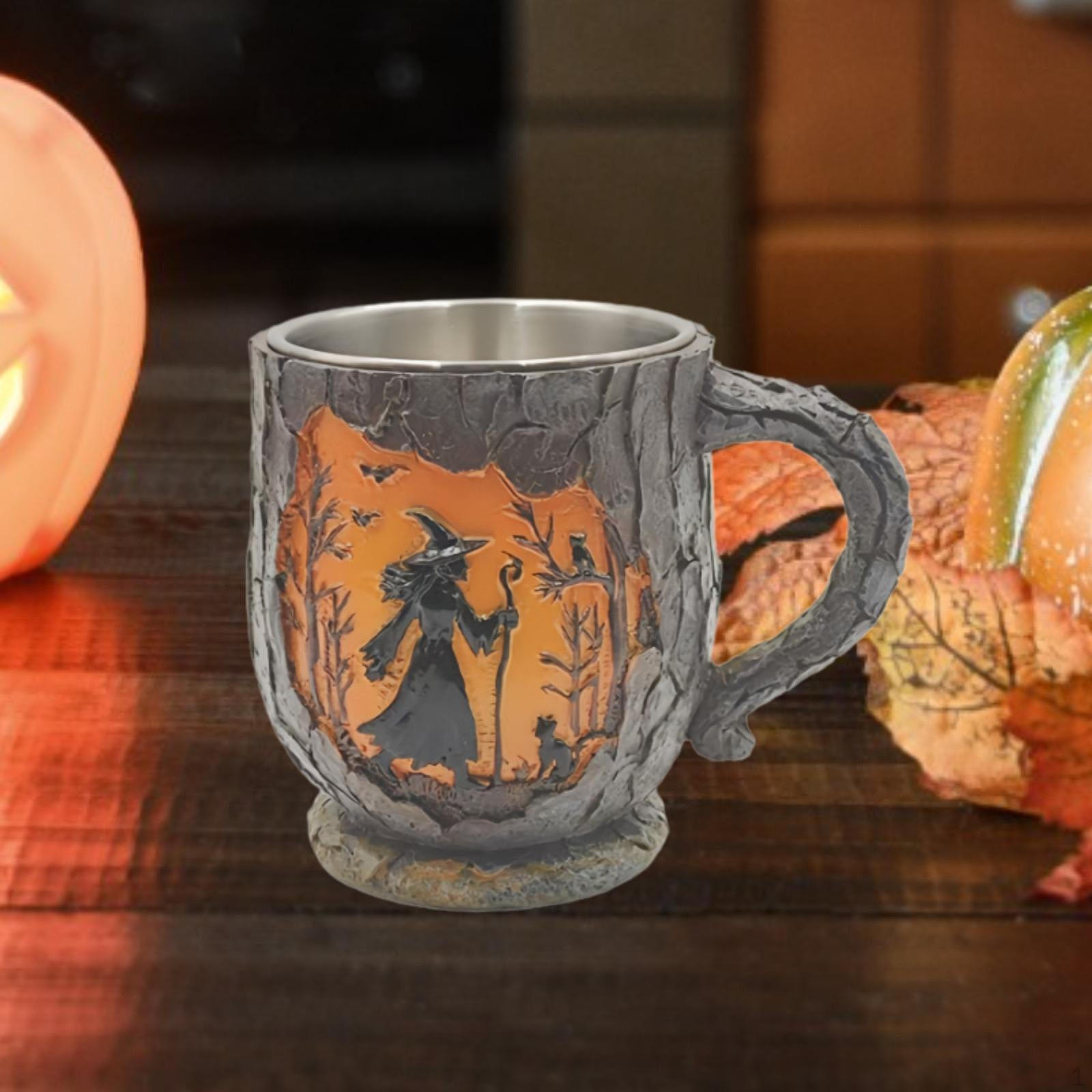 

Коллекция кружек для Хэллоуина, кофейная чашка с ручкой для офиса, друзей, бара Witch