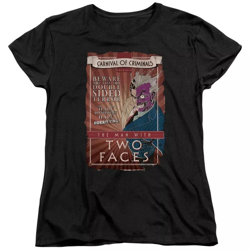 Batman  Two Faces  Women s T-Shirt L