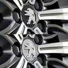 For Peugeot 208 3008 107 308 2008 207 508 607 301 106 406 407 60mm Car Wheel Hub Caps Auto Emblem Tire Center Cover Badge Decor