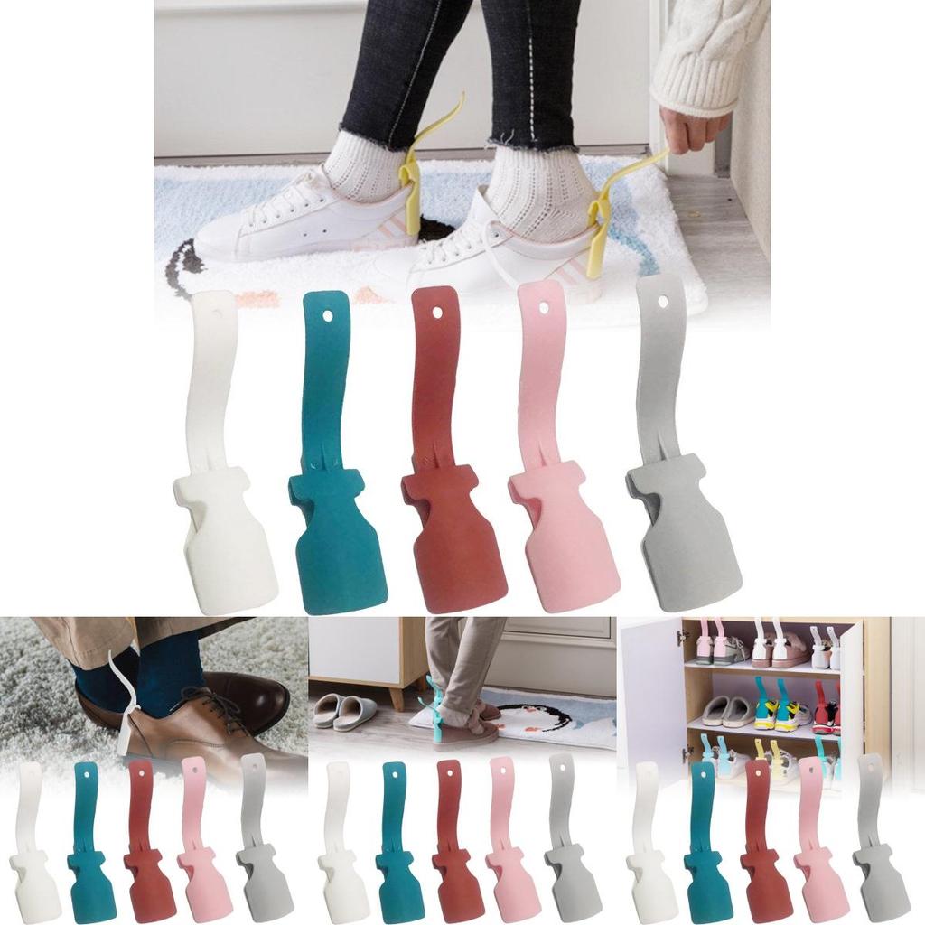 Innovative Lazy Shoe Helper Tool Comfortable Easy Slip-on Boot Puller In Various Colors