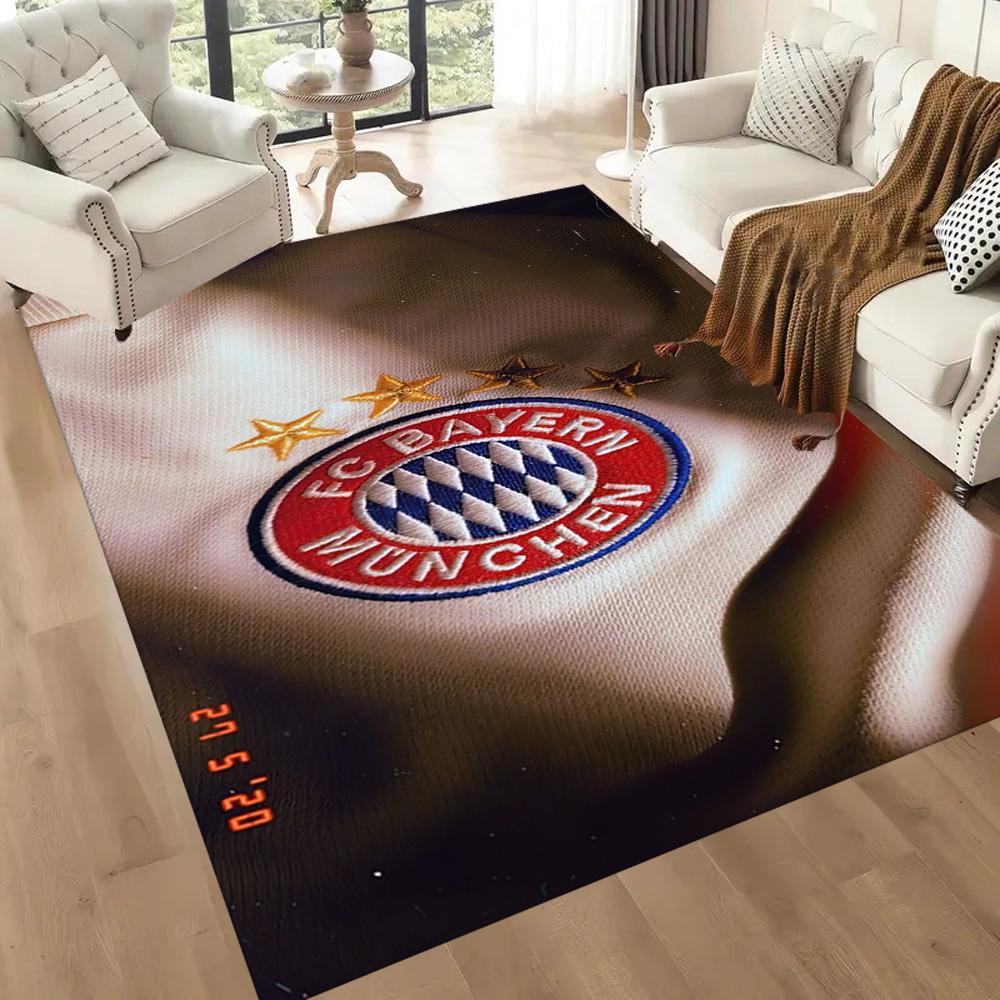 Bayern Munich Floor Rug Office Rug Perfect for Bedrooms Balcony Game Room Entryway Antislip Carpet Decorate Offices