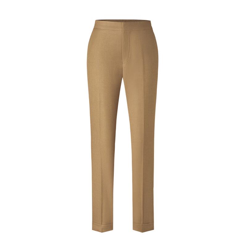 Women's High-Waisted Straight-Leg Suit Trousers