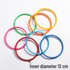 Seven-Color Plastic Marker Cones and Rings for Outdoor Sports Training