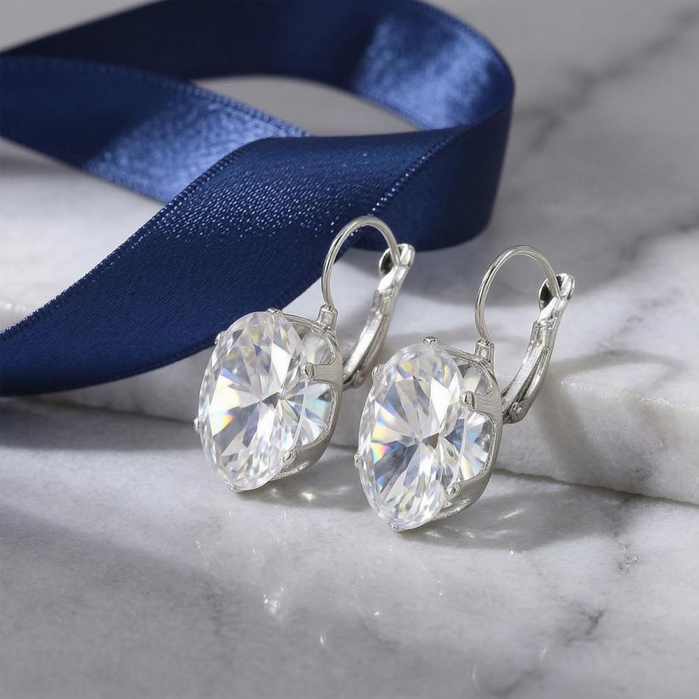 Minimalist Dangle Earrings for Women Modern Minimalist Jewelry for Girls 1 Pair Cubic Zirconia Drop Earrings for Women’s