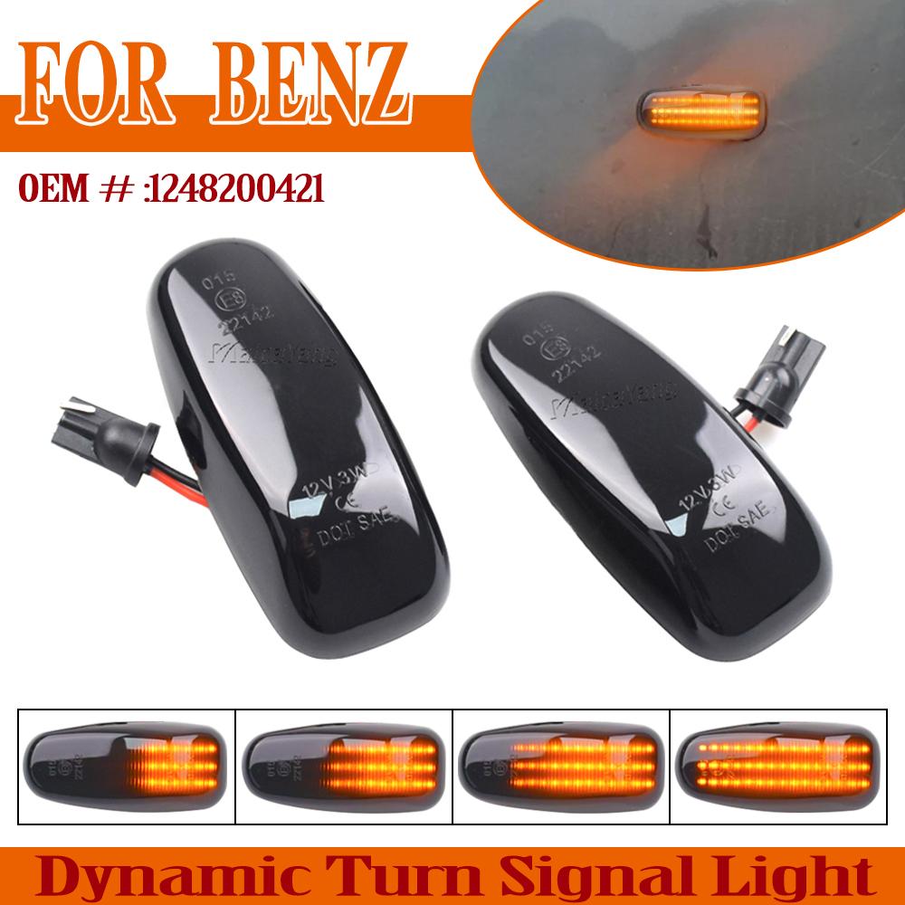 

Led Dynamic Side Marker Turn Signal Light Blinke for Mercedes Benz Sprinter W901 902 903 904 905 W210 S210 W A C 208 W414 W670