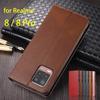 Magnetic Attraction Flip Cover Leather Case for OPPO Realme 8 / Realme 8 Pro 6.4" Card Holder Holster Wallet Case Fundas Coque