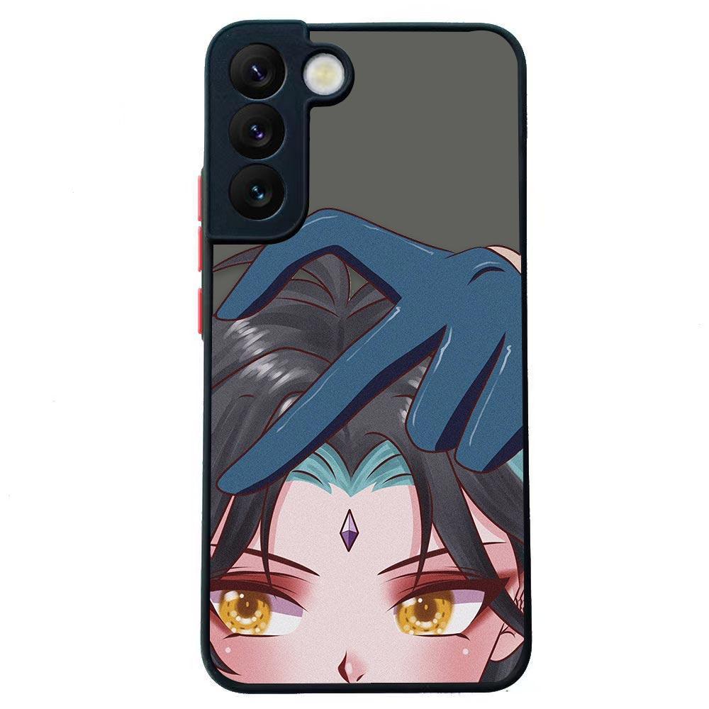 Genshin Impact Nydelig Jente Anime Støtsikkert Telefondeksel For Samsung Galaxy S22 Ultra S21 S20 FE S10 S9 S8 S10E Lite Plus 5G Deksel