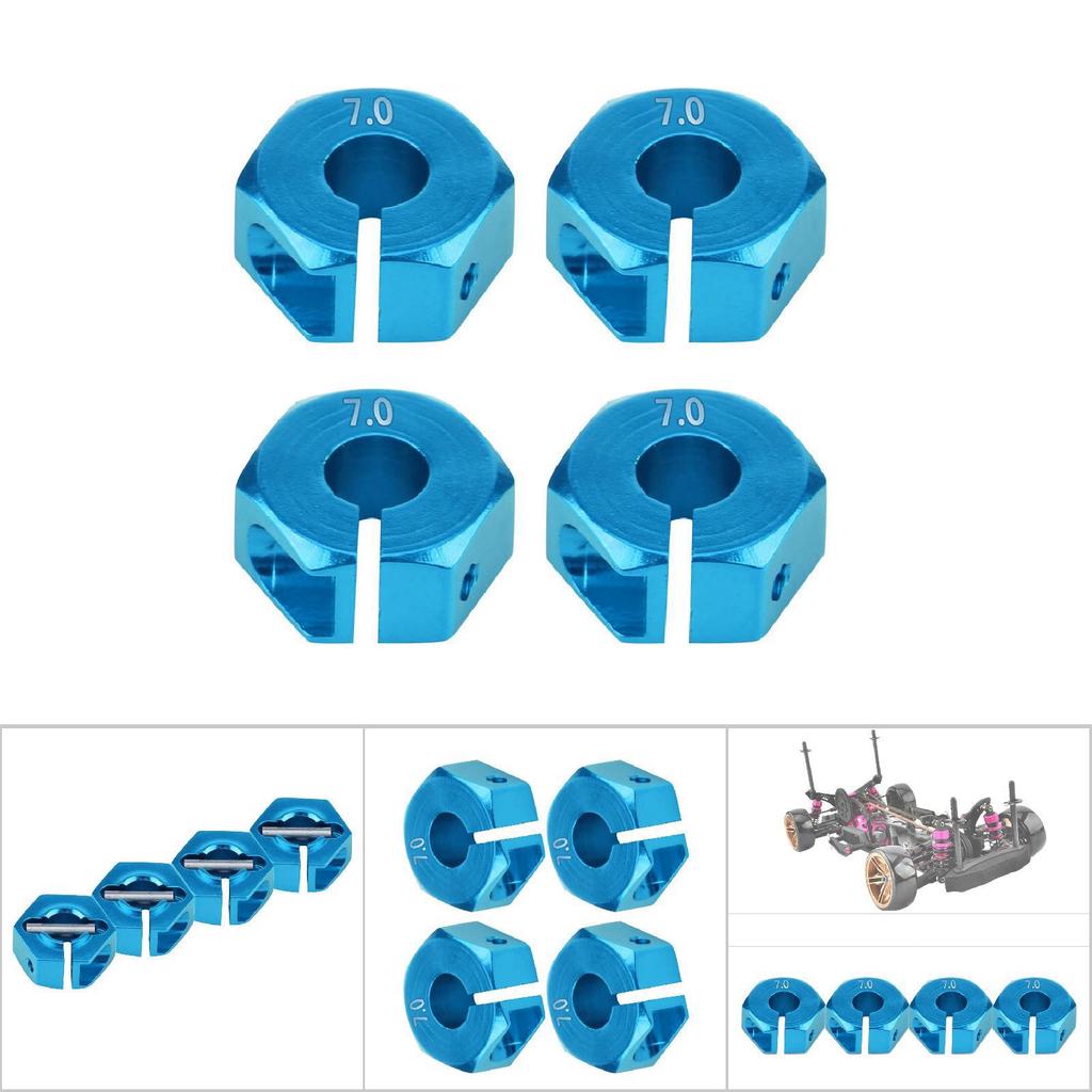 12mm Universal Wheel Hex Hub Adapter for HSP Sakura 1 10 Scale RC Car
