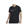 Nike Logo Print American Vintage Crew Neck Loose Short Sleeve T-Shirt Men T-Shirts Black DQ1930-010