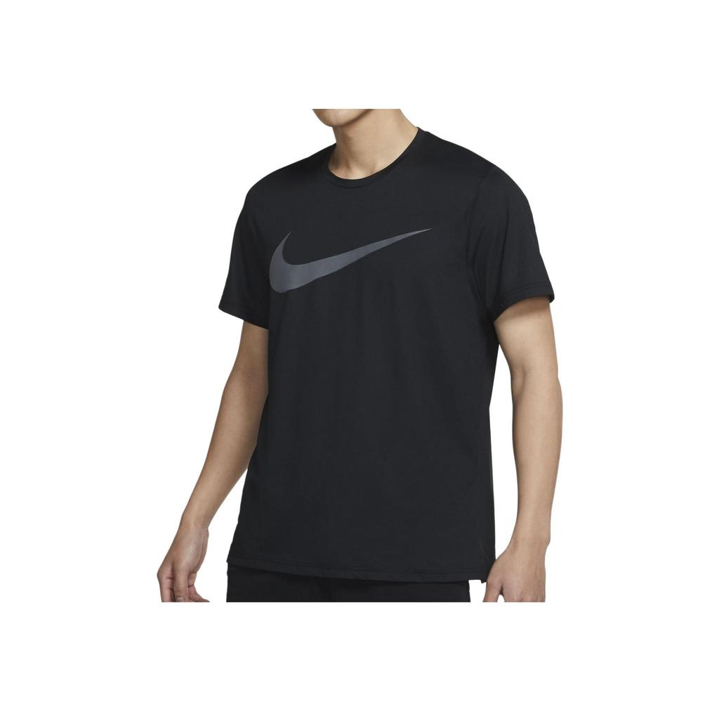 Nike Logo Print American Vintage Crew Neck Loose Short Sleeve T-Shirt Men T-Shirts Black DQ1930-010