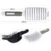 Massage Hair Brush Scalp Hairbrush Comb Professional Ribs Comb Hair Shampoo Brushes Hairdressing Comb Curly Hair Rib Comb