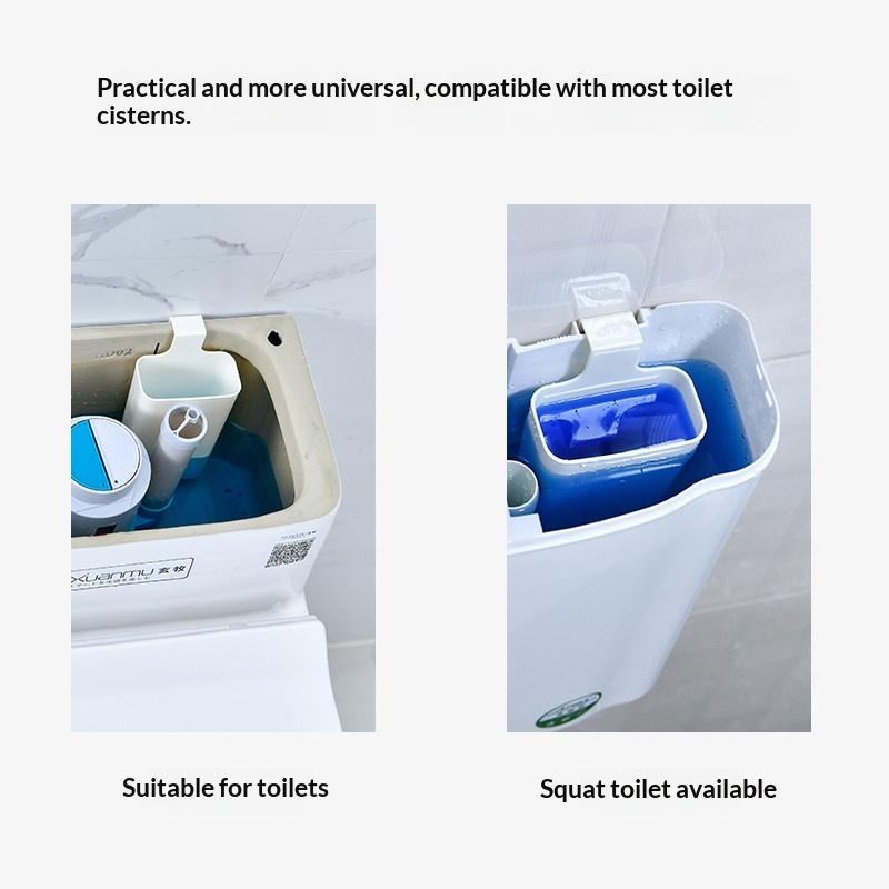 1Pcs Toilet Bowl Cleaner Buffer Box Toilet Solid Dispenser Tank Replacement Part Hanging Slow-Release Dispenser