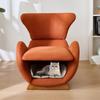 Sillón de diseño con aspecto de tiburón ballena – Sillón apto para mascotas, ofrece un refugio para gatos y perros pequeños, Tejido antiarañazos para gatos, Sillón de TV