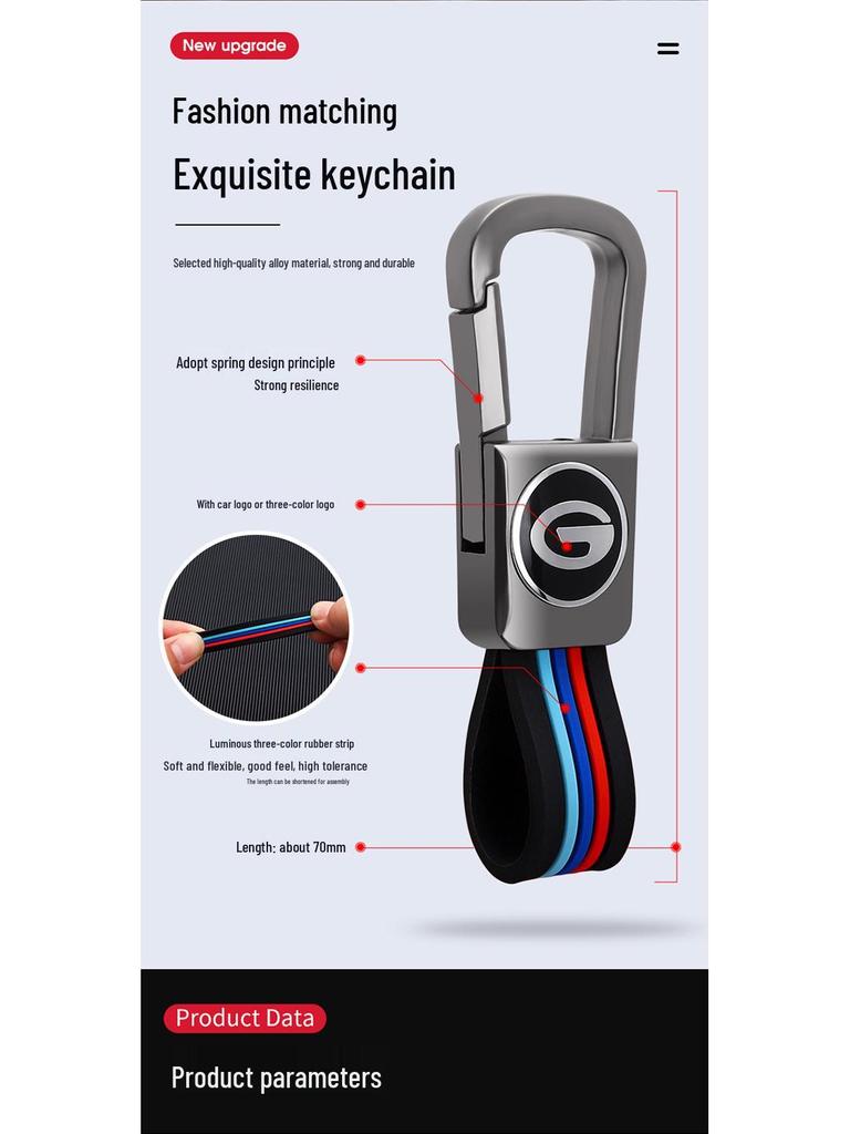 GAC Trumpchi GS3/GS4/GS5/GA5/GA6/GA3 Car Key Metal Shell Case
