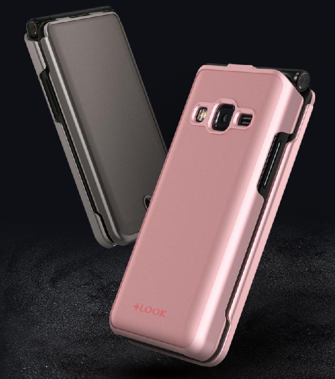 Samsung Galaxy Folder2 Handyhülle Cover Farbe Hartschale für SM-G160N