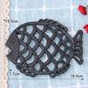 Owl Retro Decoration Ironwork Insulation Rack Water Kettle Style Household Cup Bowl Placemat Cast Iron Kitchen Plate Pot Mats