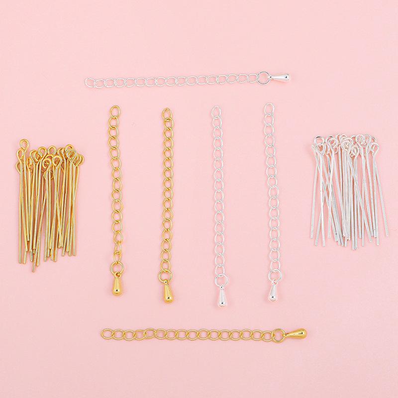 14k Gold-Filled Karabinerverschluss Verlängerungskette für DIY Schmuck