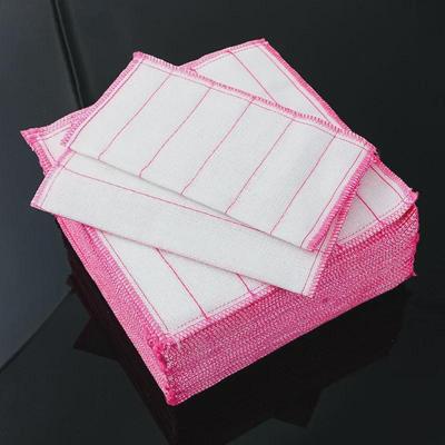 Chiffons en fil de coton épaissi: Absorbe l'huile et l'eau, Idéal pour la vaisselle et le récurage