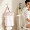 Wandmontierte Taschentuch-Aufbewahrungstasche Wasserdichte Papier-Organizer-Box Tragbare Küchen-Badezimmer-Taschentuchtasche