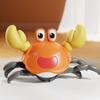 2025 New Kids Induction Escape Crab Crawling Toy Toddlers Electronic Musical Pet Avoid Obstacles Fun Party Interactive Baby Toys