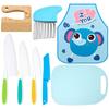 8x Children Kitchen Cookware Playset Learn Skills for Toddler Birthday Gifts