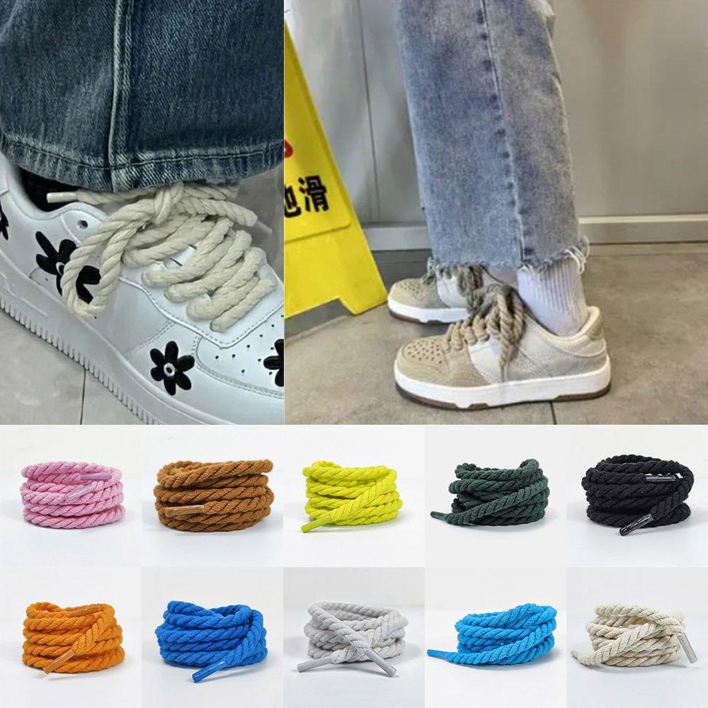 

Fashion Shoestrings Flat Shoelaces Shoe Accessories Linen Shoelaces Shoe Rope Sneakers Decoration