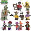 Children's Building Toy Plant Vs. Zombie Boy Mini Granule Toy