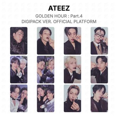 ATEEZ HORA DOURADA : Parte.4 VER DIGIPACK. PLATAFORMA OFICIAL Fotocarte Oficial