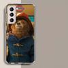 Cute P-Paddington Bear Phone Case For Samsung A16 A26 A36 A56 A17 A15 A25 A35 A55 A14 A24 A34 A54 A04S A05S Galaxy Note 20 10 9
