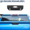 Carbon Fiber Tailgate Handle Decal Cover Trim For Chevy Silverado/GMC Sierra 19+