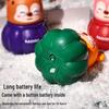 Cartoon Reindeer Night Light: Luminous Christmas Ornament & Student Gift