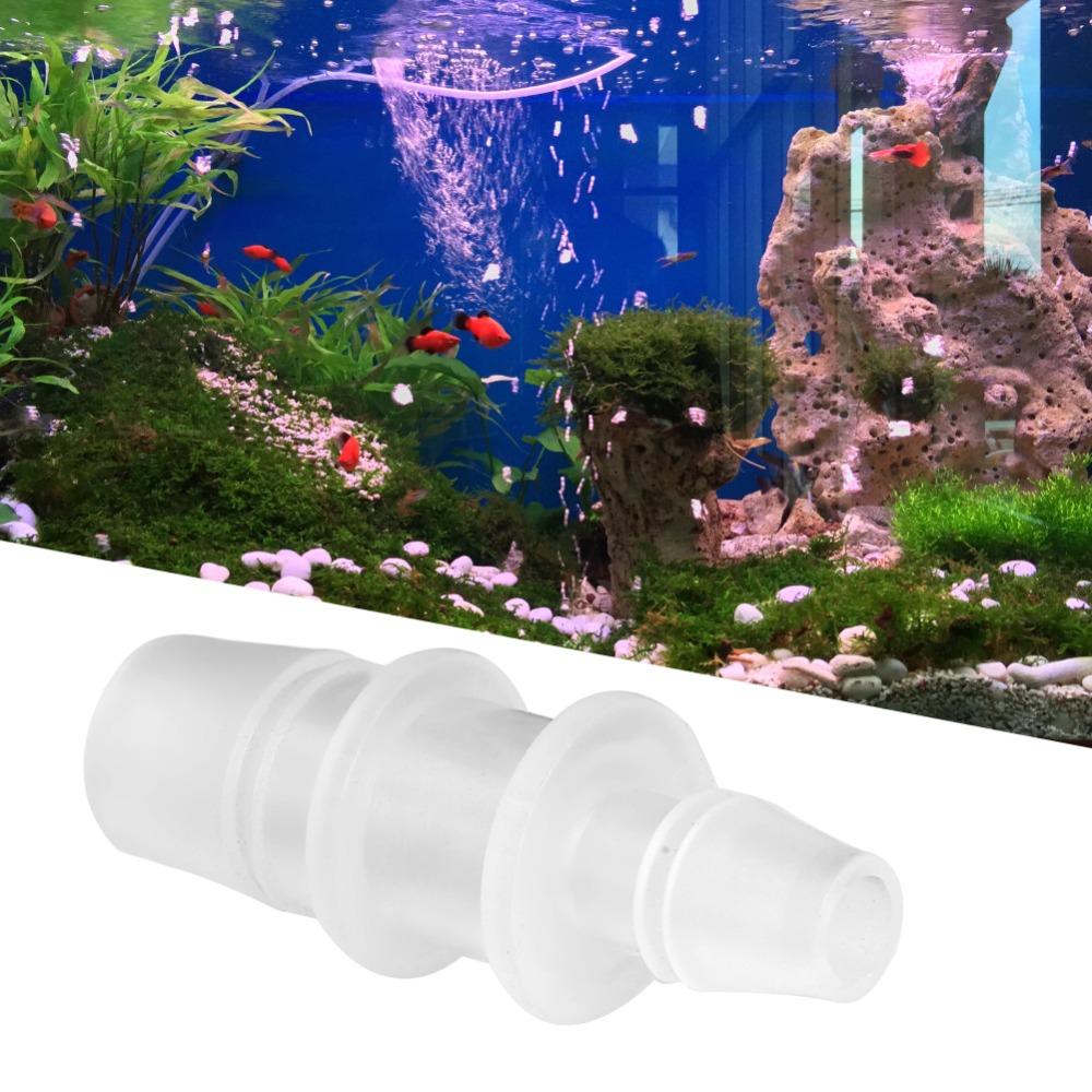 2PCS Set Straight Type Fish Tank Adapter 16mm to 20mm Size Adapter Connector  Fish Tank