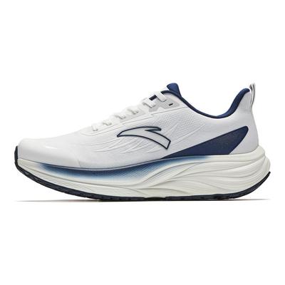 Xu Feng Soft Sole Shock Absorption Lightweight Breathable Low Top Casual City Commuting Training Running Shoes Men Sneaker White Blue 912545508-1