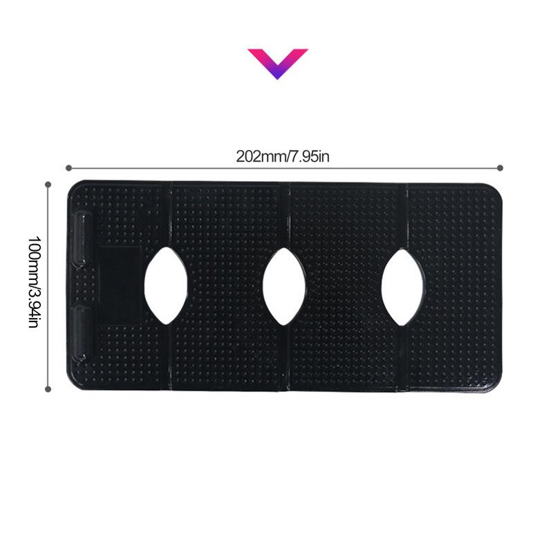 Suport pentru telefon auto anti-alunecare Suport pentru telefon auto pliabil Suport pentru telefon mobil auto Suport din silicon Accesorii interioare auto