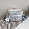 Harajuku Sweet Girls' Cute Ulzzang Ita Bag, New Style Women's Outing Shoulder Bag, Daily Commuting Casual Cross-body Bag