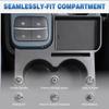 For Ford Maverick   2024 2025 Center Console Cup Holder Ert Expander Organizer Tray with Rubber Mat Interior