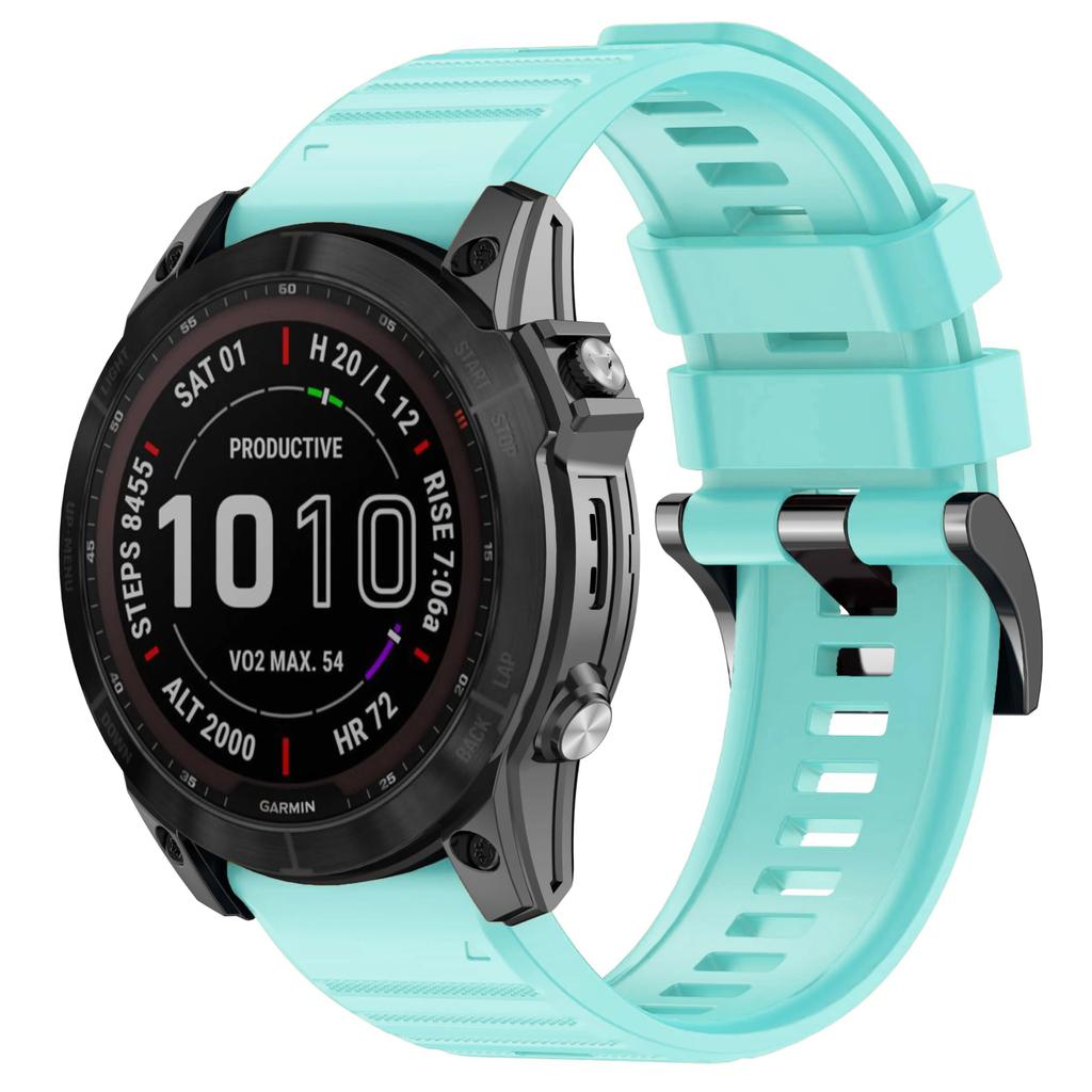 22mm 26mm Silikonarmband für Enduro 3 Tactix Armband für Garmin Fenix 8 E 7 7X Pro 5 5X Plus 6 6X Pro Epix Gen 2 QuickFit Band