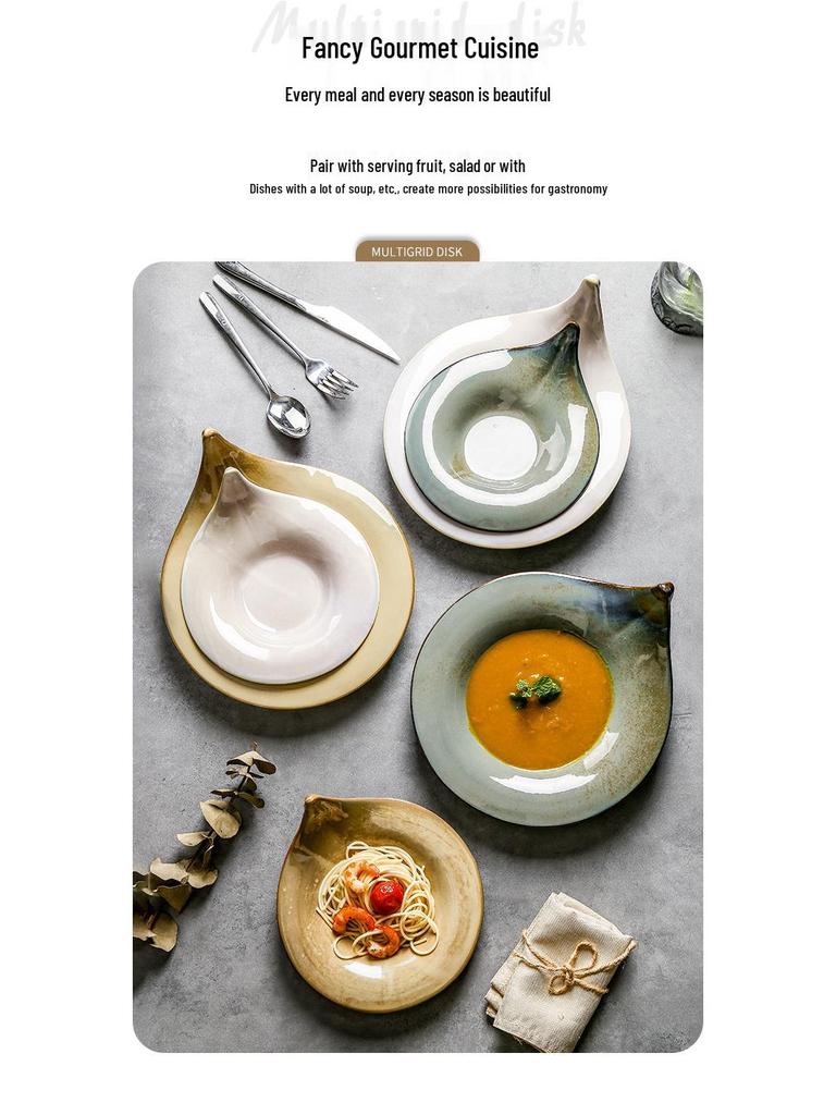 3D Swan Dessert Bowl - Ceramic Tableware for Afternoon Tea & Featured Cuisine
