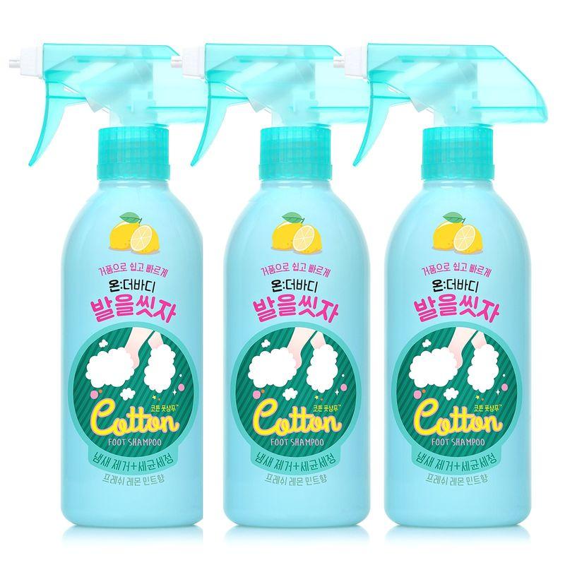 LG On the Body Foot Spa Bubble Cleanser 385ml x3ea