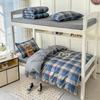 Dormitory/Student Bedding Set: Includes 3-Piece Bed Sheet & Duvet Cover and 6-Piece School Bunk Bed Set.